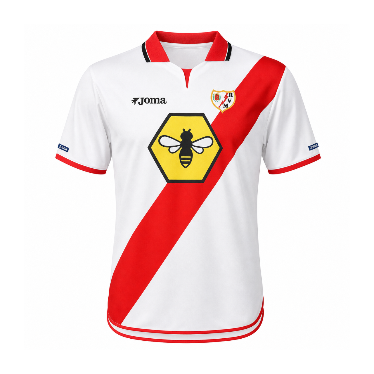 Rayo Vallecano 2001/02 Home Jersey