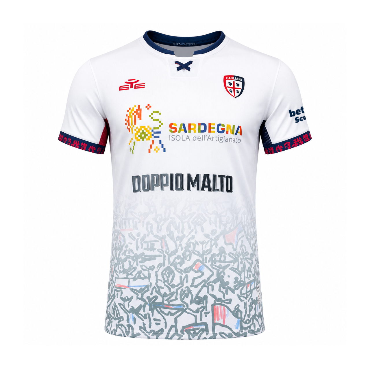 Cagliari Calcio 2025/26 Away Jersey