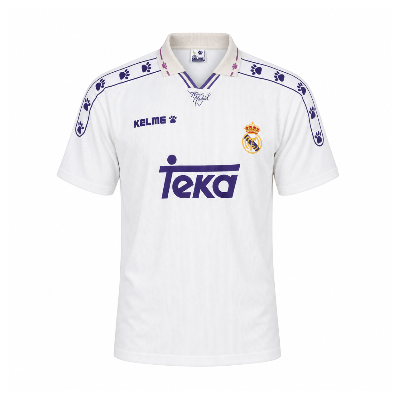 Real Madrid CF 1994/96 Home Jersey