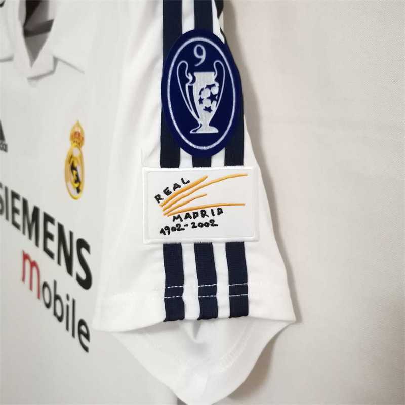 Real Madrid maillot rétro Zidane 2002/2003