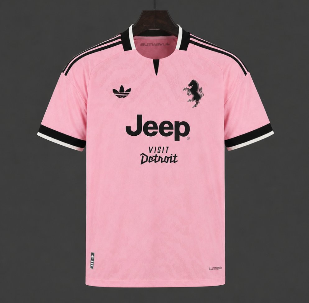 Juventus FC 2026/27 Away Jersey Pink