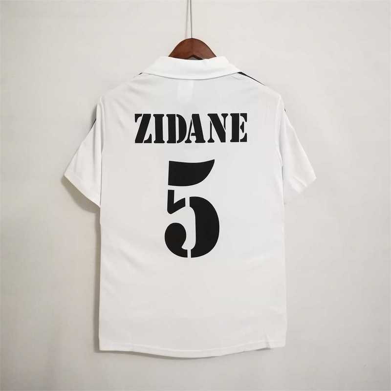 Real Madrid maillot rétro Zidane 2002/2003