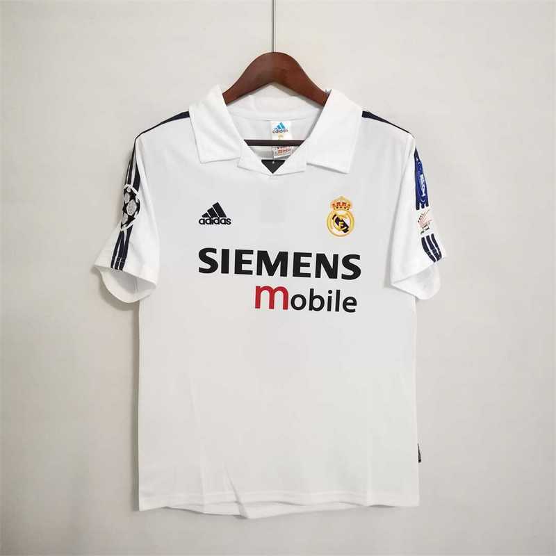 Real Madrid maillot rétro Zidane 2002/2003