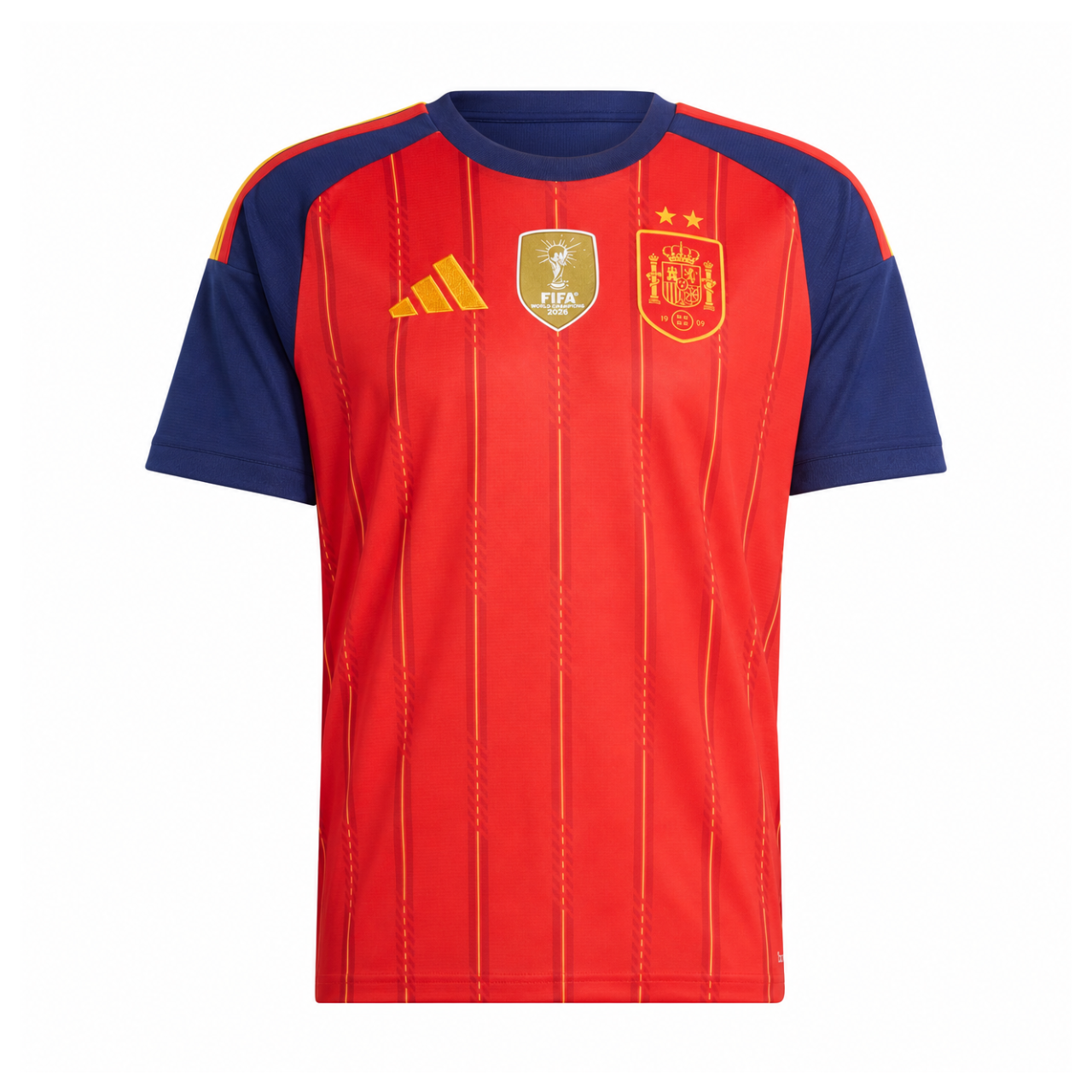 Spain 2026 Home Two Stars Jersey