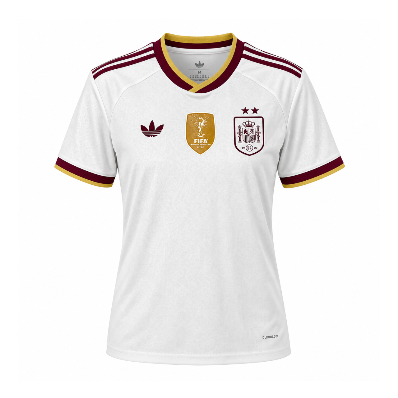 Spain 2026 Away Two Stars Women Jersey