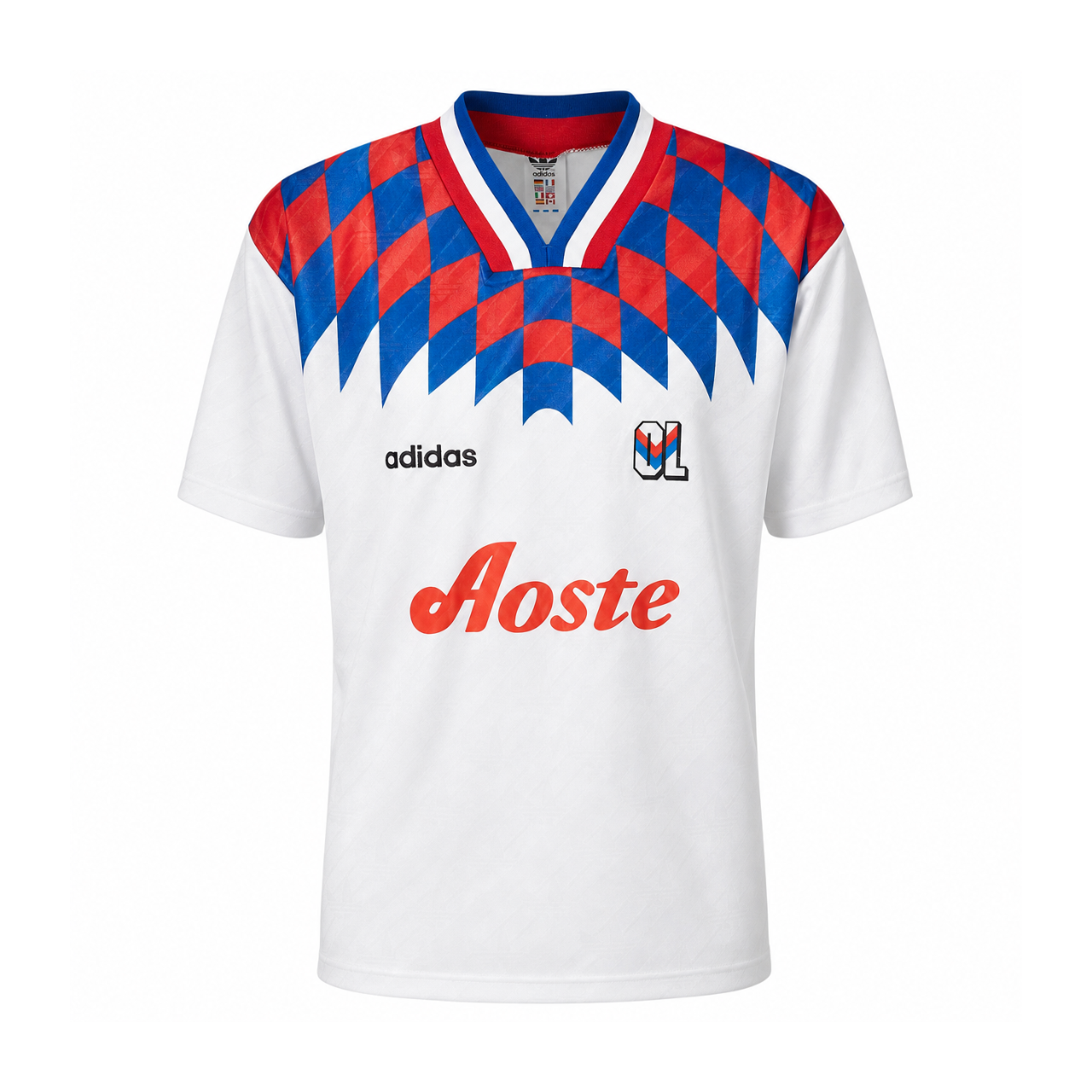 Olympique Lyonnais 1995/96 Home Jersey