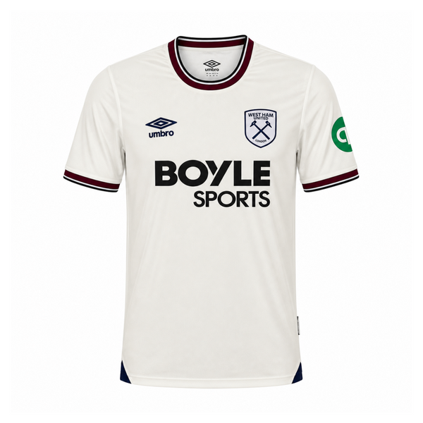 West Ham United FC 2025/26 Away Jersey