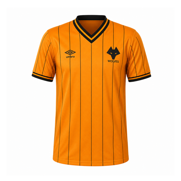 Wolverhampton Wanderers FC 1985/86 Home Jersey