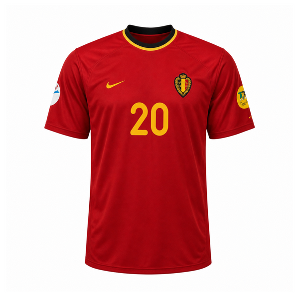 Belgium 2000 Home Jersey