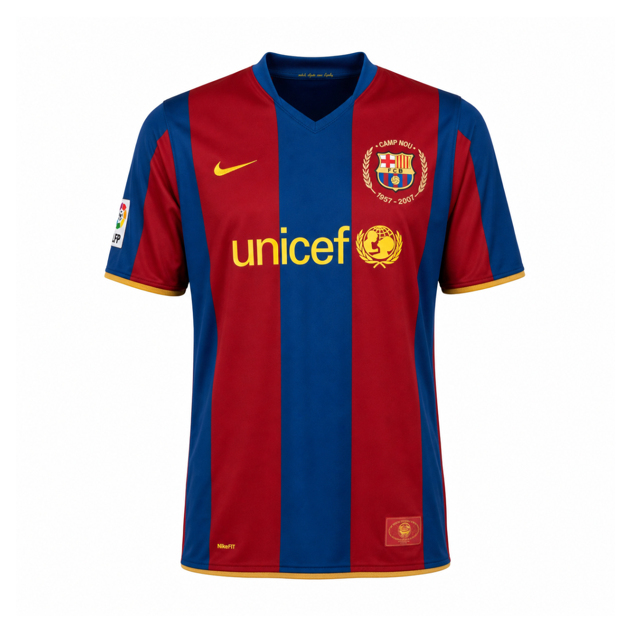 FC Barcelona 2007/08 Home Jersey