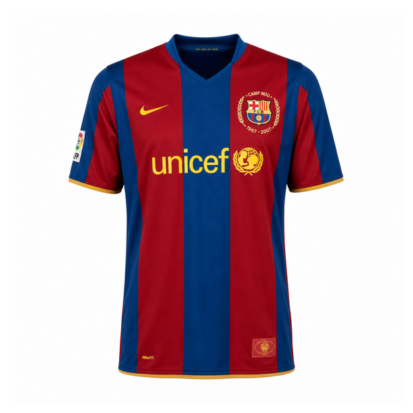 FC Barcelona 2007/08 Home Jersey