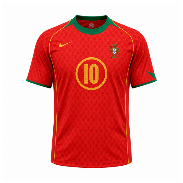 Portugal 2004 Home Jersey