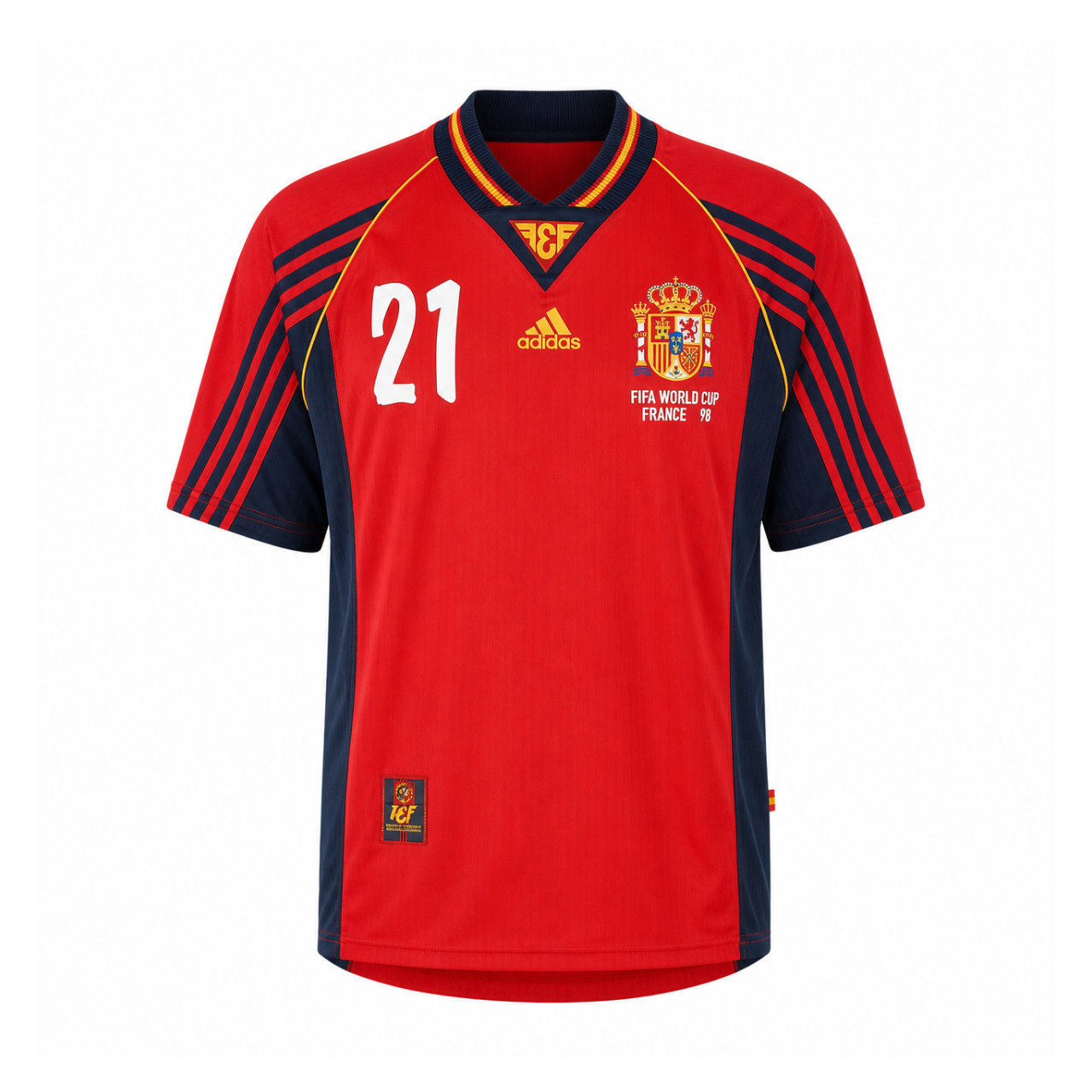 Spain 1998 Home Jersey