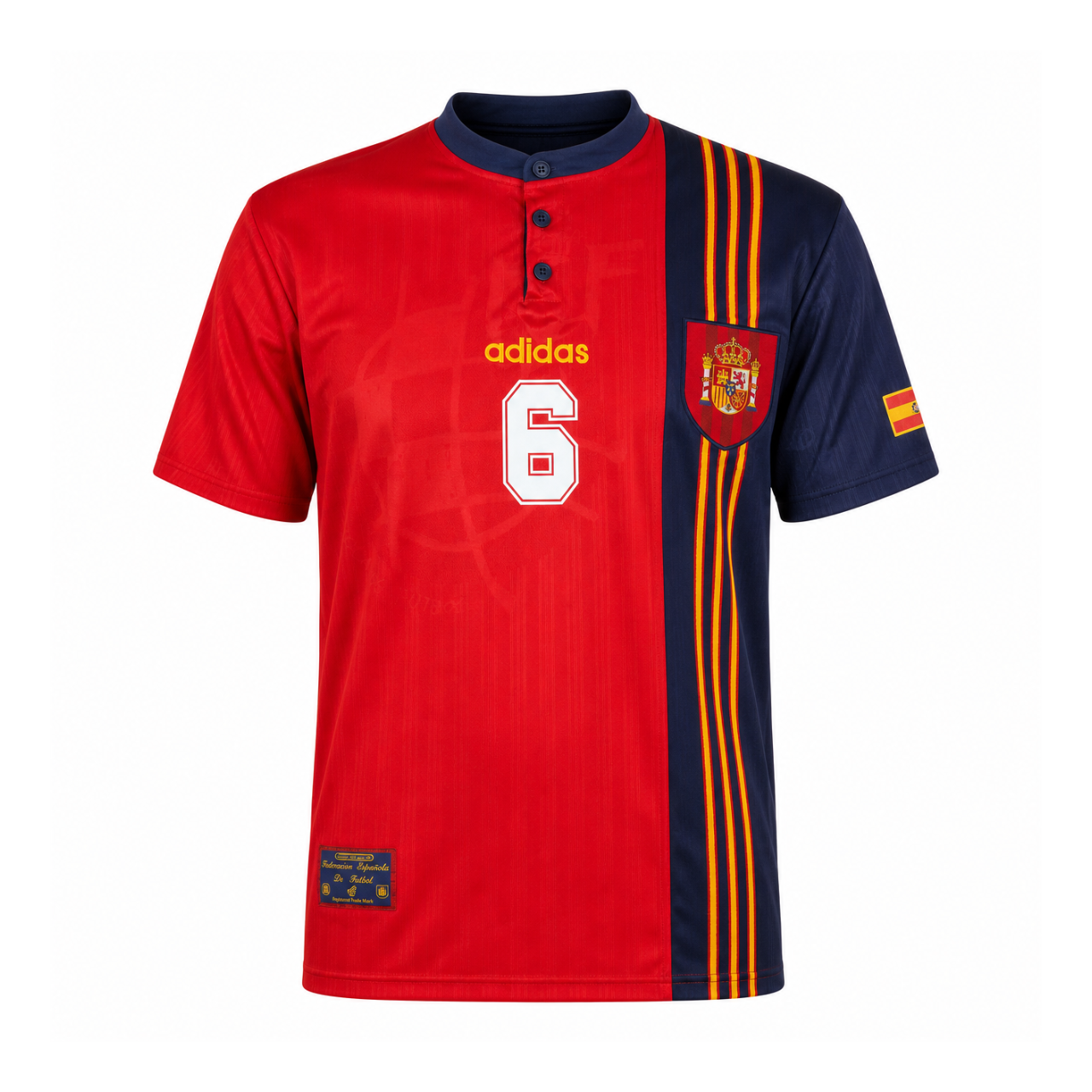 Spain 1996 Home Jersey