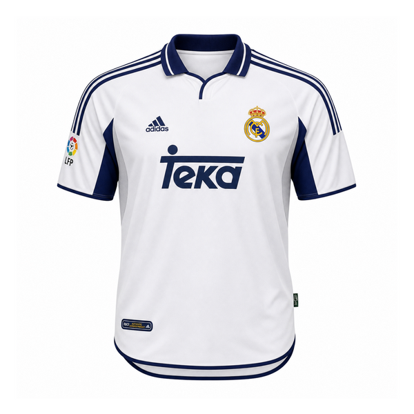 Real Madrid CF 2000/01 Home Jersey