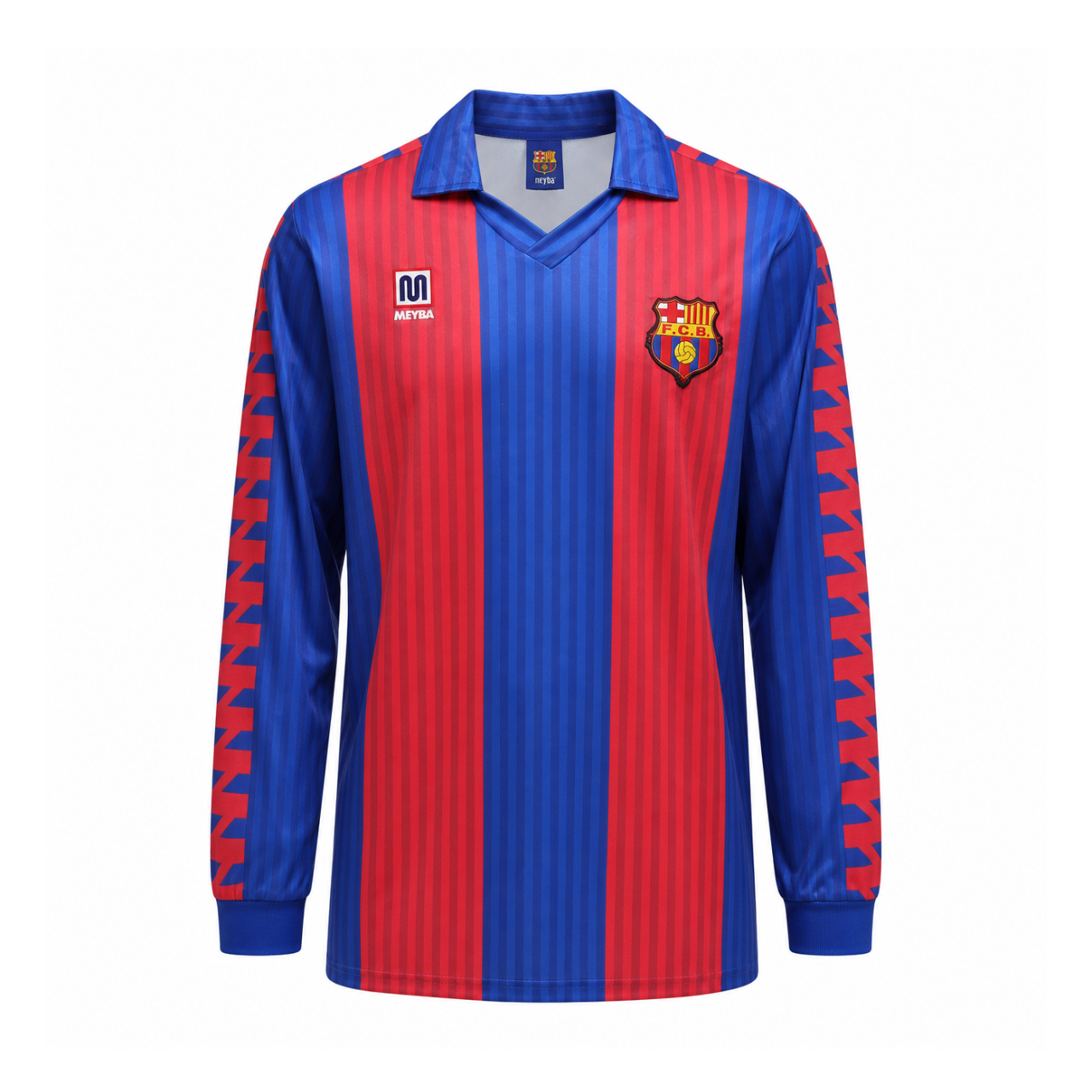 FC Barcelona 1991/92 Home Long Sleeve Jersey