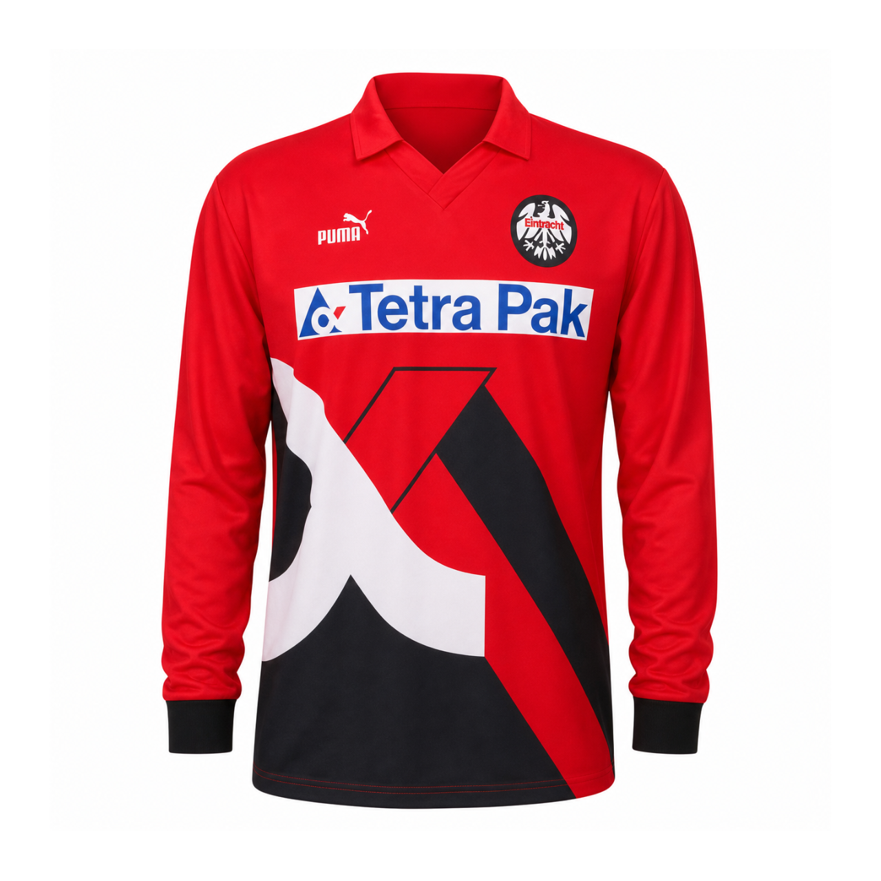 Eintracht Frankfurt 1993/94 Home Long Sleeve Jersey