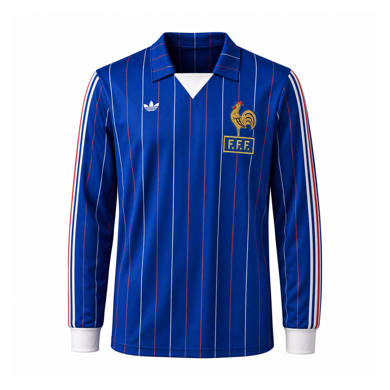 France 1980/82 Home Long Sleeve Jersey