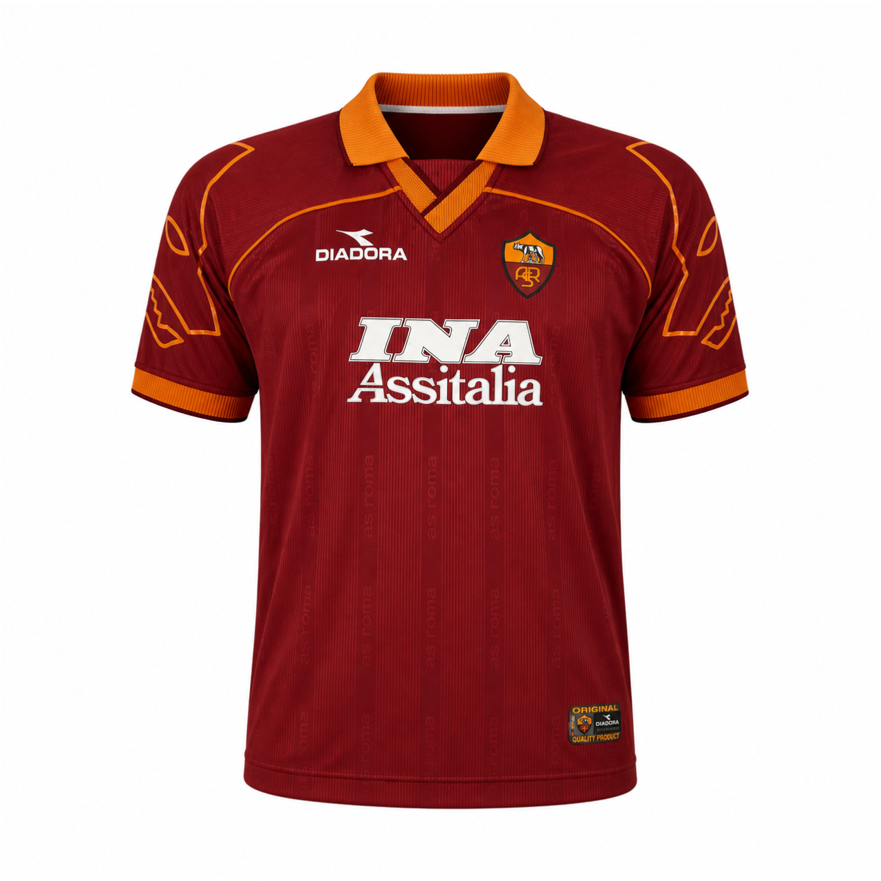 AS Roma 1999/00 Home Jersey