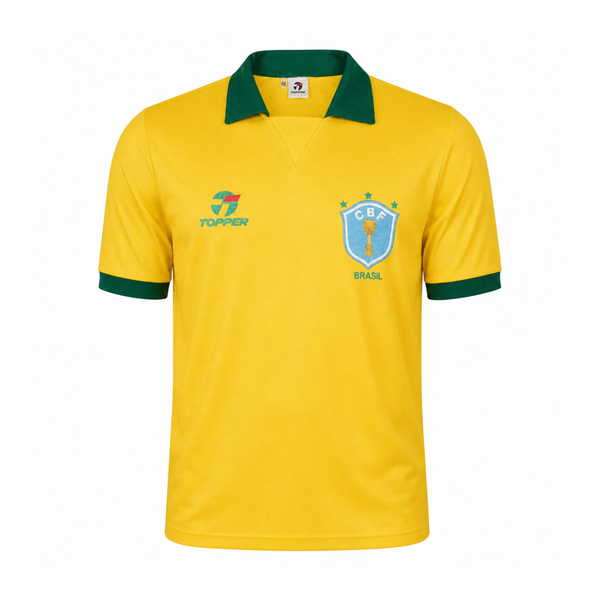 Brazil 1988 Home Jersey