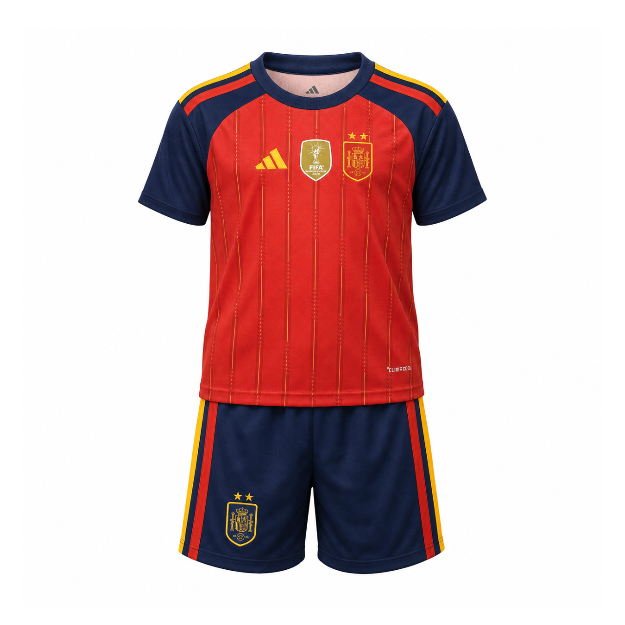 Spain 2026 Home Two Stars Kids Kit